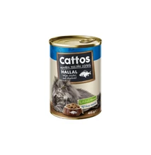 Cattos macska konzerv halas 415g
