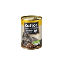 Cattos macska konzerv csirkés 415g