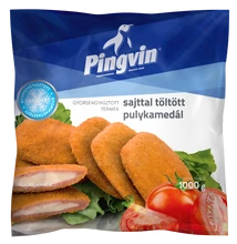 Pingvin sajttal töltött pulykamedál 1000g