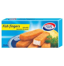 Ocean Catch panírozott halrudak dobozban 250g