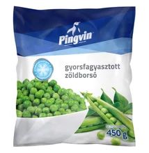 Pingvin gyorsfagyasztott zöldborsó 450g