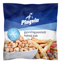 Pingvin gyorsfagyasztott fejtett bab 450g