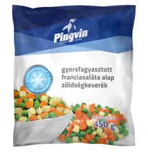 Pingvin gyorsfagyasztott franciasaláta zöldség keverék 450g