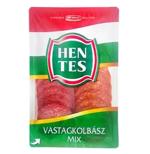 Hentes vastagkolbász mix szeletelt 75g