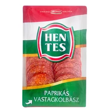 Hentes vastagkolbász paprikás szeletelt 75g