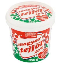Magyar tejföl vödrös 20% 800g