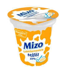 Mizo Tejföl laktózmentes 20% 330g