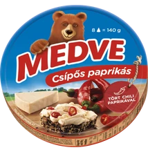 Medve sajt csípőspaprikás 8 cikkelyes 140g