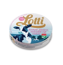 Lotti trappista ömlesztett sajt 8 cikkelyes sonkás 140g