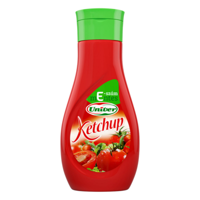 Univer Ketchup E-mentes flakonos 470g