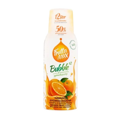 Bubble Narancs gyümölcsszörp 500ml  DRS+50ft