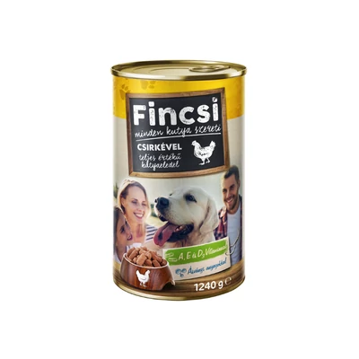 Kutyaeledel konzerv Fincsi csirkehúsos 1240g