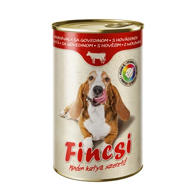 Kutyaeledel konzerv Fincsi marhahúsos 1240g