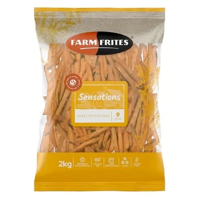 Édesburgonya hasábok 2kg