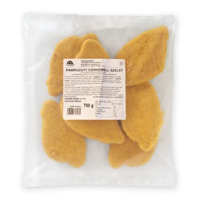 Gallicoop Panírozott csirkemell szelet 700g