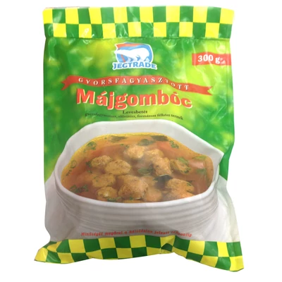 Jégtrade gyorsfagysztott Májgombóc levesbetét 300g