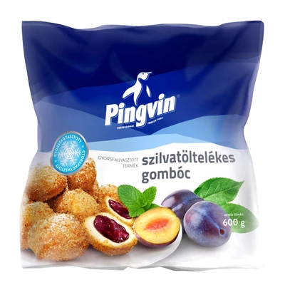 Pingvin gyorsfagyasztott szilvatöltelékes gombóc 600g