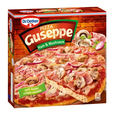 Dr. Oetker Guseppe Sonkás-gombás pizza 425g