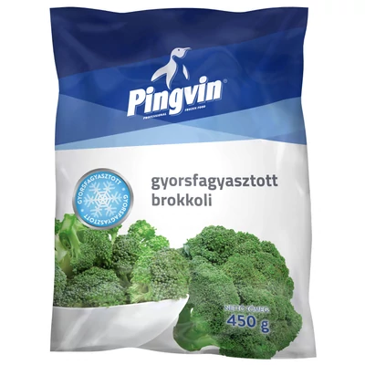 Pingvin gyorsfagyasztott brokkoli 450g