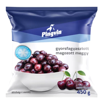 Pingvin Magozott meggy 450g