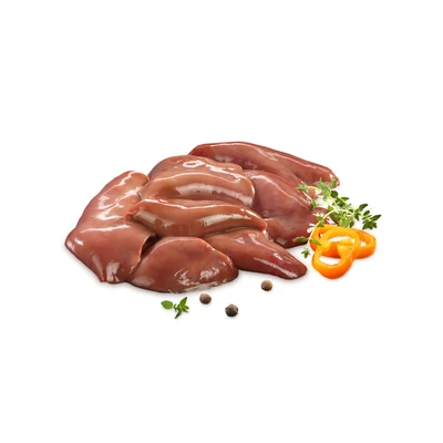 Friss pecsenye kacsamáj lédig