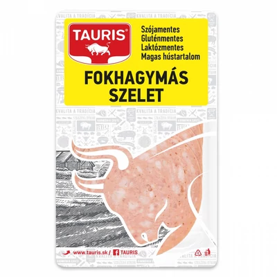 Tauris Fokhagymás felvágott szeletelt vg. 60g