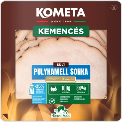 Kometa Kemencés sült pulykamell sonka 100g vg.