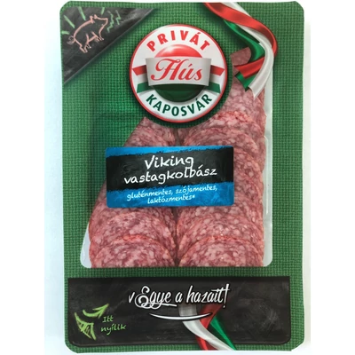 Privát Hús Vastagkolbász viking szeletelt 60g