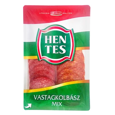 Hentes vastagkolbász mix szeletelt 75g