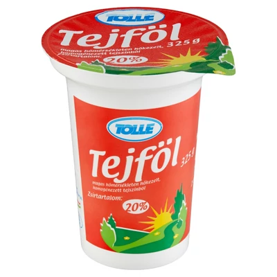 Tolnatej Tejföl 20% 325g