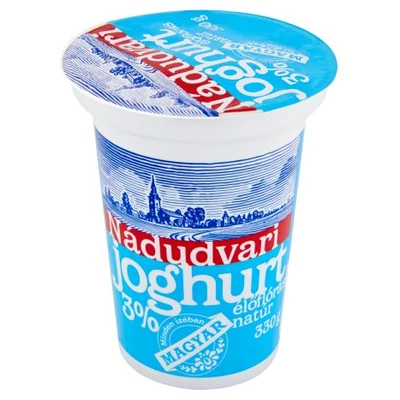 Nádudvari Joghurt natúr 330g (3% zsírt.)