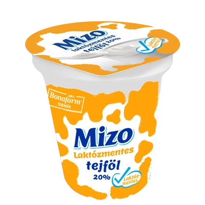 Mizo Tejföl laktózmentes 20% 330g