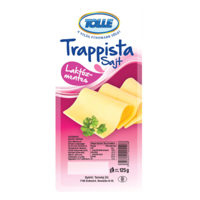 Tolle trappista sajt laktózmentes szeletelt vg.125g