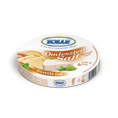 Tolnatej Ömlesztett félzsíros sajt 8 cikkelyes füstölt 140g