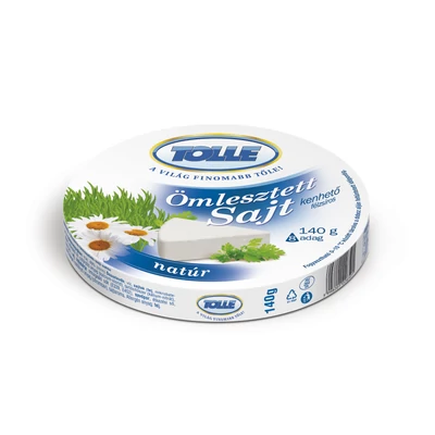 Tolnatej Ömlesztett félzsíros sajt 8 cikkelyes natúr 140g