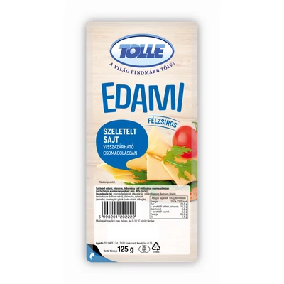 Tolle Edami sajt szeletelt vg. 125g