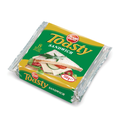 Zott Toasty sandwich szeletelt snack 150g
