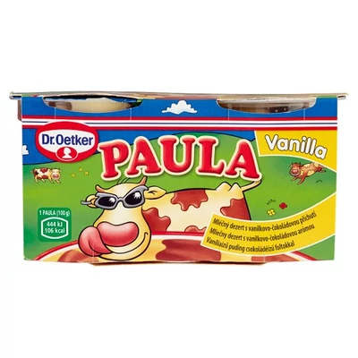 Dr. Oetker Paula puding vaníliaízű csokifoltokkal 2*100g