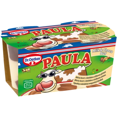 Dr. Oetker Paula tejpuding mogyoróízű foltokkal 2*100g