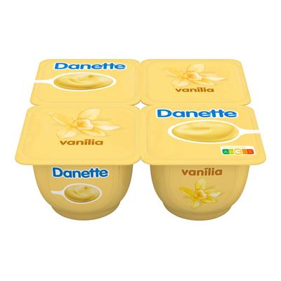 Danette krémpuding vaníliás 4*125g