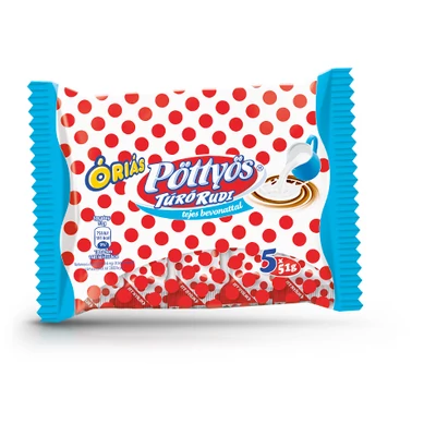 Pöttyös óriás rudi tejes 5*51g
