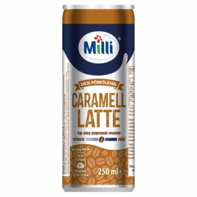 Milli karamell latte dobozos 250ml