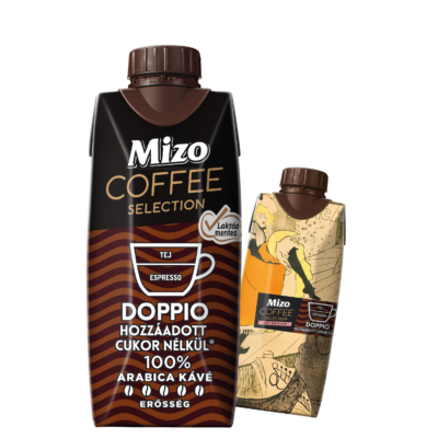 Mizo Coffee Selection Doppio laktózmentes UHT 330ml