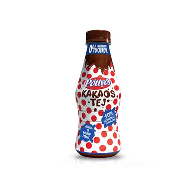 Pöttyös kakaós tej (hozzáadott cukor nélkül) 300ml