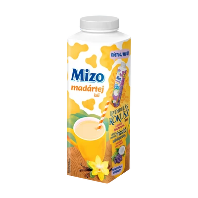 Mizo Madártej ízű tej dobozos 450ml