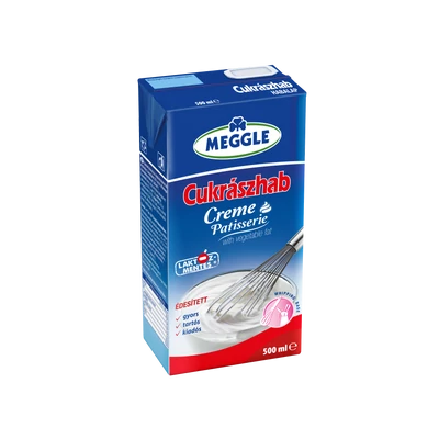 Meggle Cukrászhab habalap UHT laktózmentes 500ml