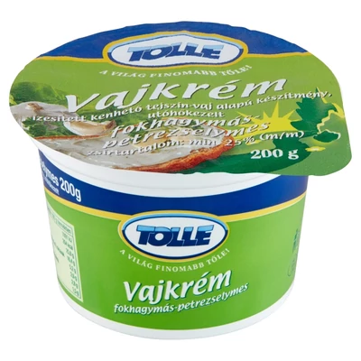 Tolnatej Vajkrém fokhagymás-petrezselymes 25% 200g