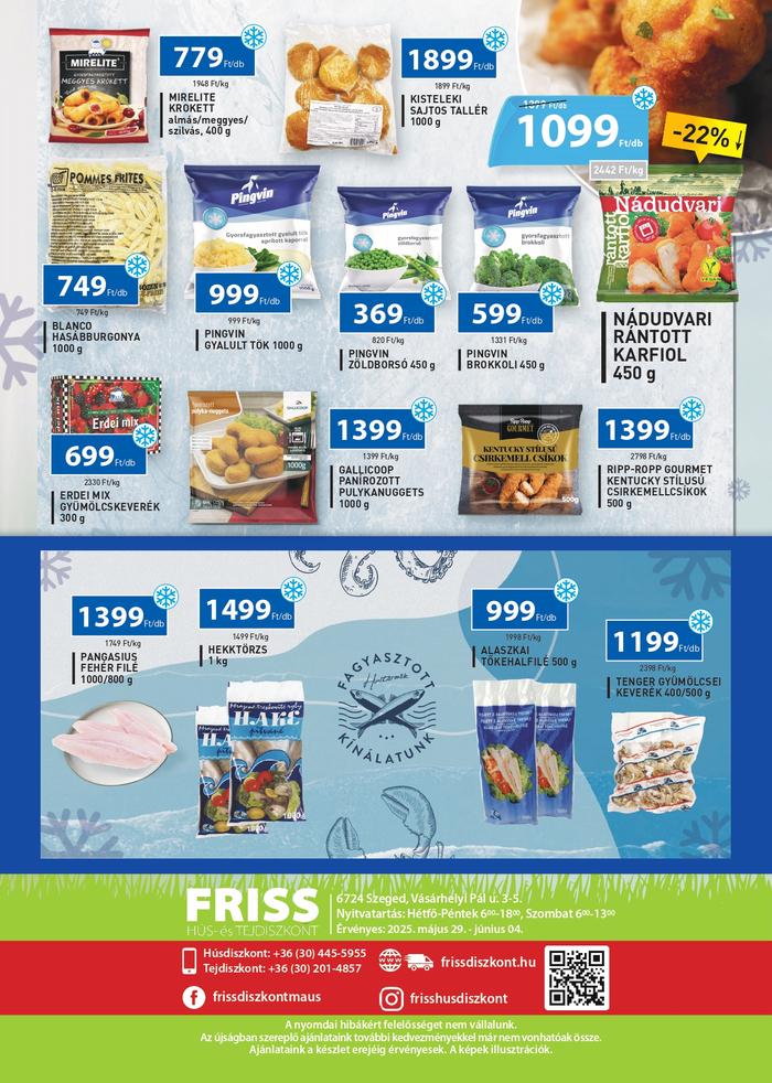 friss diszkont ajánlatok