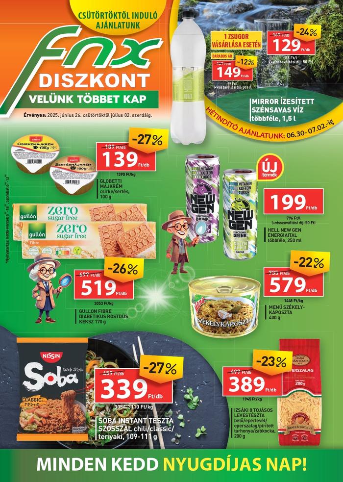 fnx diszkont ajánlatok