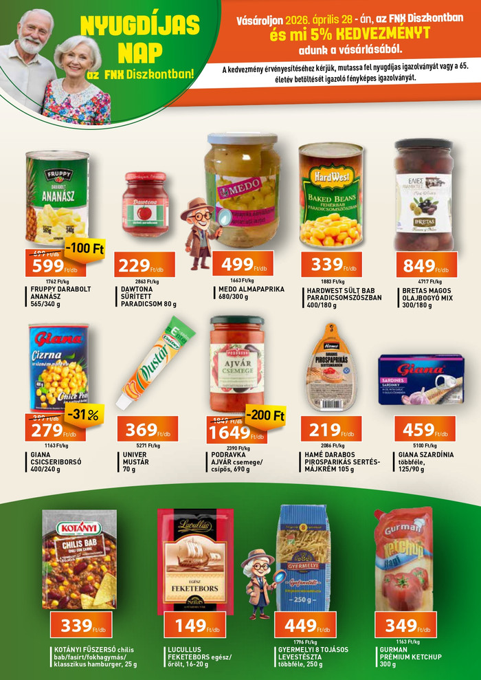 fnx diszkont ajánlatok